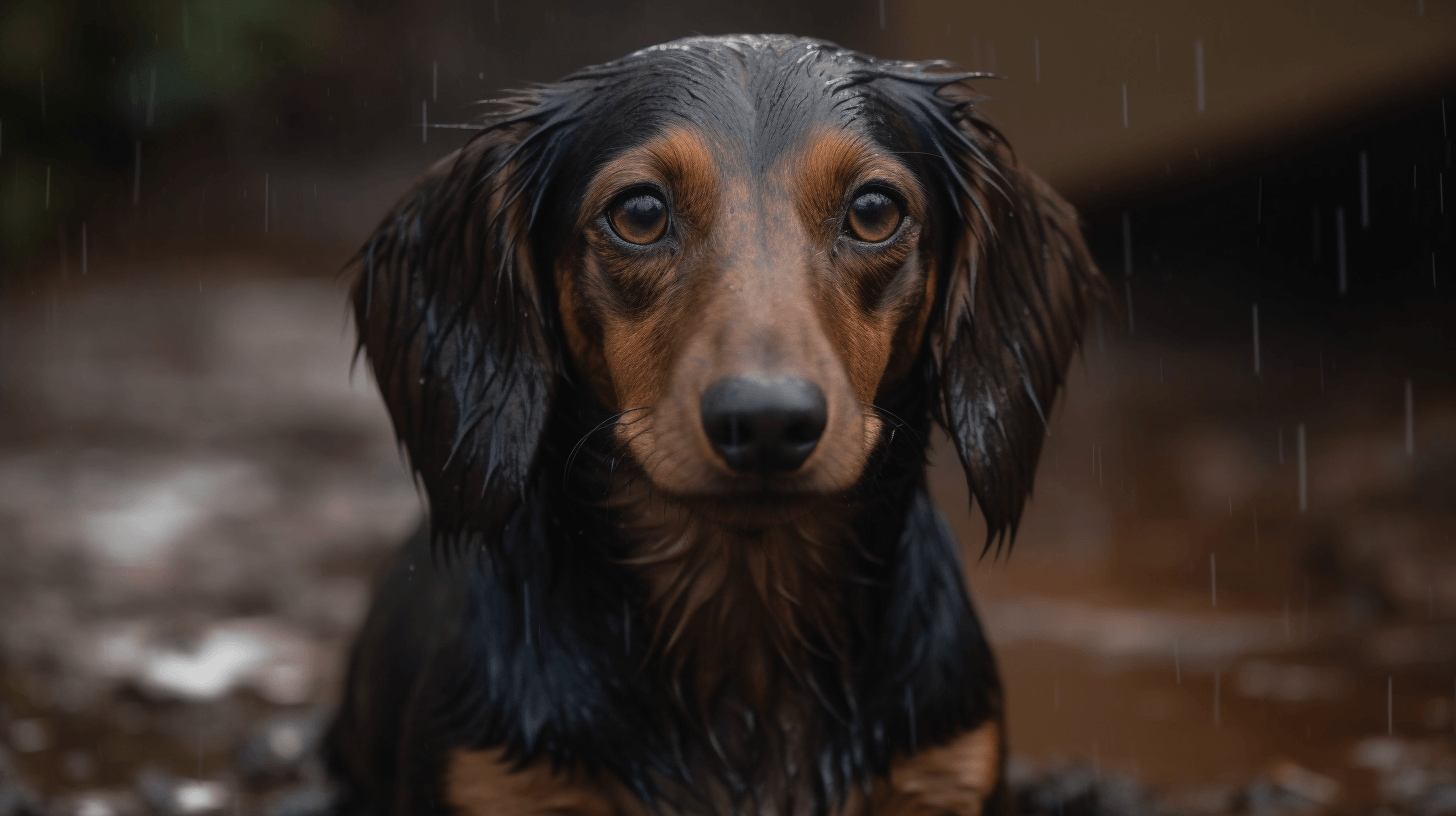 Dackel will bei Regen nicht rausgehen – Tipps & Tricks für den Spaziergang